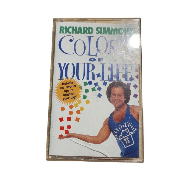 Richard Simmons FoodMover Guide & 2 VHS Tapes: Tone Up On Broadway Tonin Uptown - Picture 2 of 7